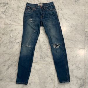 Madewell Highrise Skinny Skinny Jeans 25